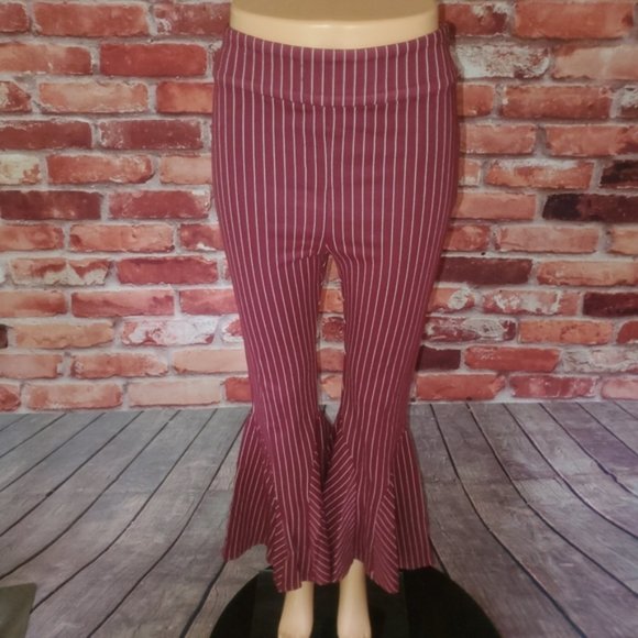Free People Mari Bell Bottom Pants Size 8 - 12 - Picture 3 of 4
